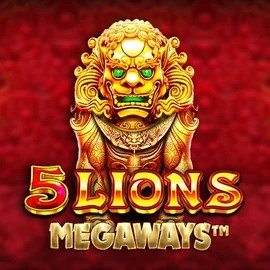 5 Lions Megaways slot logo by Pragmatic Play at Ripper Casino
