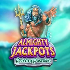 Almighty Jackpots – Realm of Poseidon by Novomatic, showcased at ripper-casinoo.com – game logo