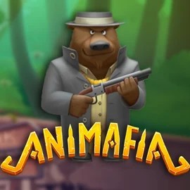 Animafia slot logo by Peter & Sons at Ripper Casino