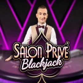 Official Live Casino logo: Blackjack Salon Privé by Ezugi at Ripper Casino