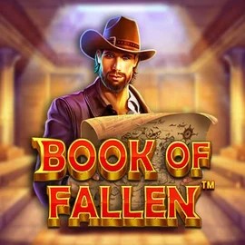 Book Of Fallen online game logo by Pragmatic Play on ripper-casinoo.com