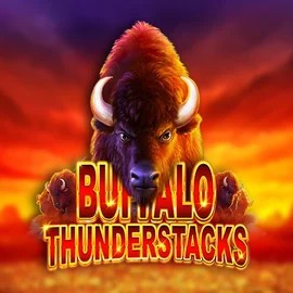 Buffalo Thunderstacks logo – Slots by Amatic Industries at Ripper Casino