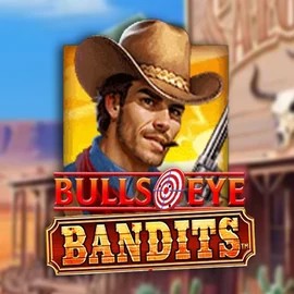 Bulls Eye Bandits slot logo by Origins at Ripper Casino