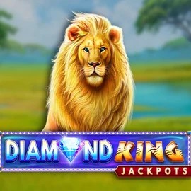 Diamond King Jackpots slot visual from SpinPlay Games available on ripper-casinoo.com