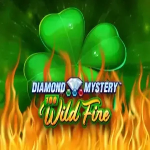 Diamond Mystery 100 Wild Fire by Greentube, showcased at ripper-casinoo.com – game logo