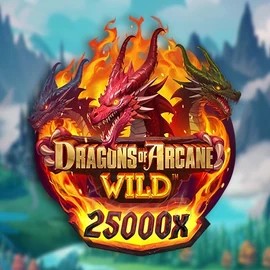 Dragons of Arcane Wild logo by Foxium at Ripper Casino
