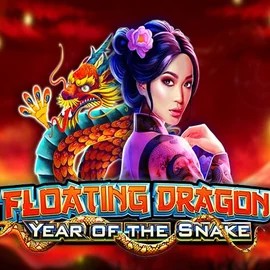 Floating Dragon Year of the Snake logo – Slots by Pragmatic Play at Ripper Casino