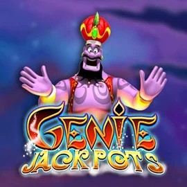 Genie Jackpots casino game by Blueprint Gaming – featured logo at Ripper Casino