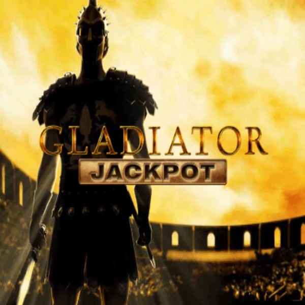 Gladiator Jackpot slot logo by Playtech at Ripper Casino