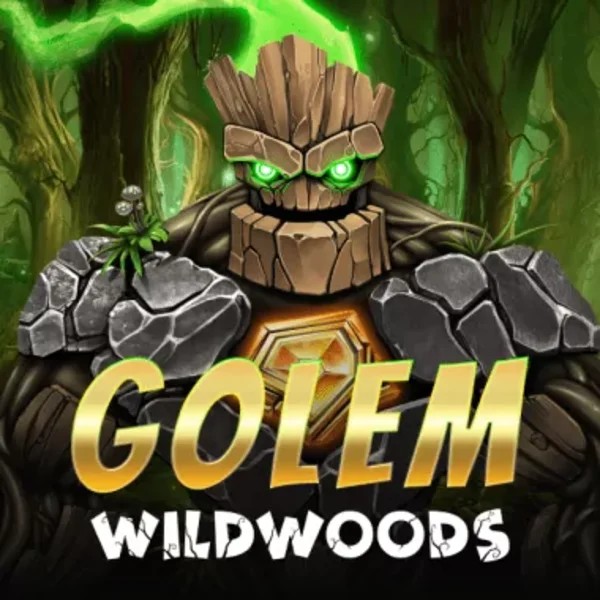 Golem Wildwoods slot logo by BF Games at Ripper Casino