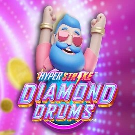 Hyper Strike Diamond Drums online game logo by Gameburger Studios on ripper-casinoo.com