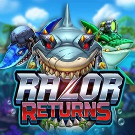 Razor Returns online game logo by Push Gaming on ripper-casinoo.com