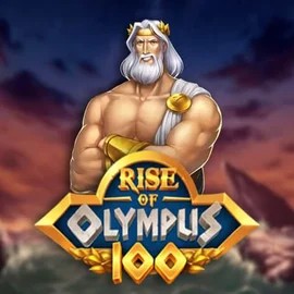 Slots logo of Rise of Olympus 100 from Play'n GO at Ripper Casino