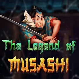 The Legend of Musashi online game logo by Peter &amp; Sons on ripper-casinoo.com