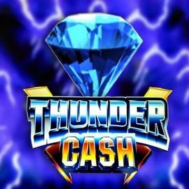 Thunder Cash logo by Novomatic at Ripper Casino