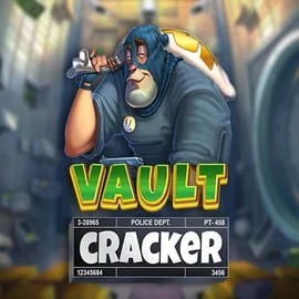 Vault Cracker slot logo by Red Tiger Gaming at Ripper Casino